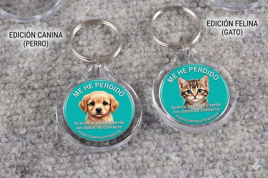 Medalla NFC MascotaEncontrada edición canina y felina